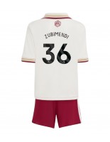Arsenal Martin Zubimendi #36 Tredjedraktsett Barn 2025-26 Korte ermer (+ bukser)